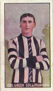 1906-07 Sniders & Abrahams Australian Footballers - Victorian League Players Series C #NNO George Green Front